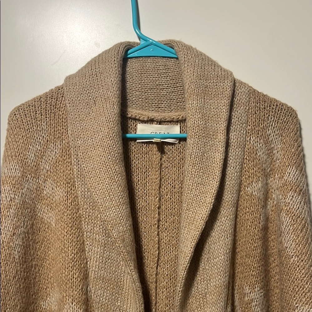 Cozy Tan Women's Sweater - Picture 7 of 10